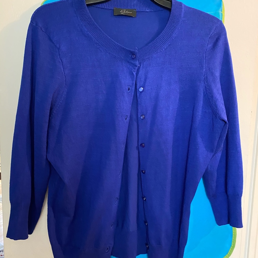 Button up cardigan sweater